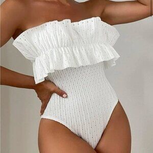 NWT one piece strapless